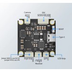 Gran oferta, pila de controlador de vuelo de 21/30 "con AM32 BLHeli 65A 4 en 1 ESC y BEC para drones de carreras de larga distancia DIY